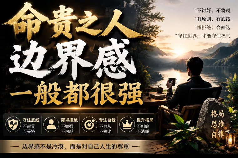 付费文章：命贵之人，边界感一般都很强-2爱1学习资源网-伴学无忧