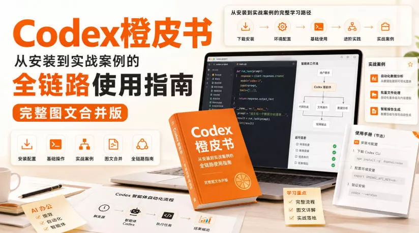 Codex橙皮书，从安装到实战案例的全链路使用指南，完整图文合并版-2爱1学习资源网-伴学无忧