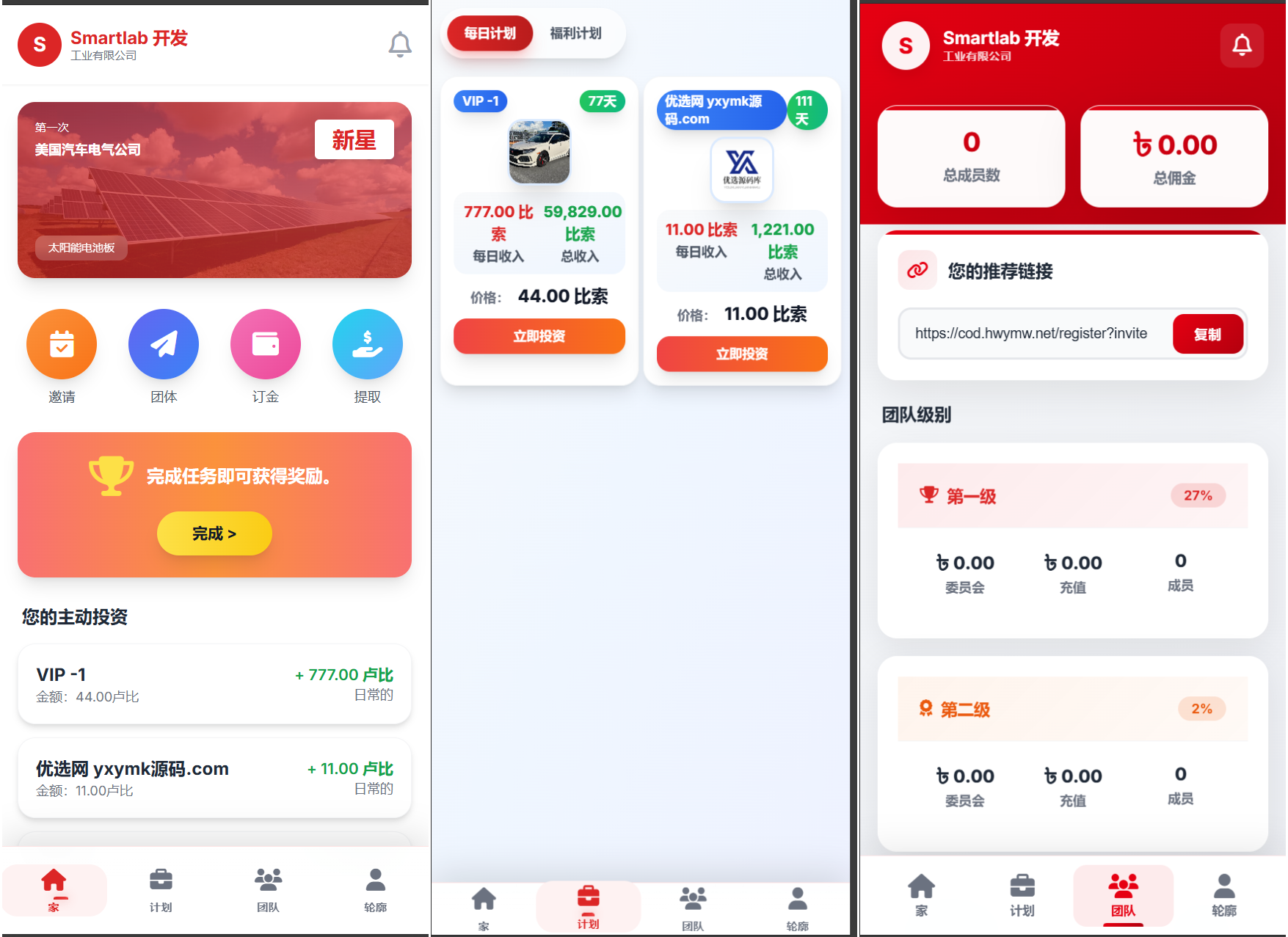 海外汽车电气投资理财源码/三级分销/可自定义产品-2爱1学习资源网-伴学无忧