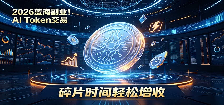 聚合平台Token交易，新手也能快速上手，空闲时间轻松赚收益-2爱1学习资源网-伴学无忧