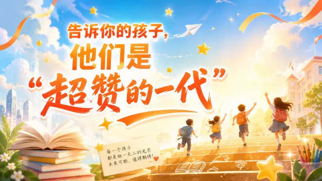 某付费社群专属文章:告诉你的孩子,他们是“超赞的一代”。-2爱1学习资源网-伴学无忧