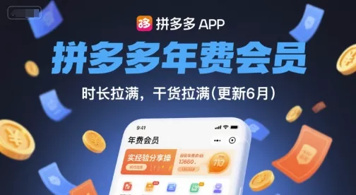 拼多多年费会员，实经验分享操，时长拉满，干货拉满(更新260903)-2爱1学习资源网-伴学无忧