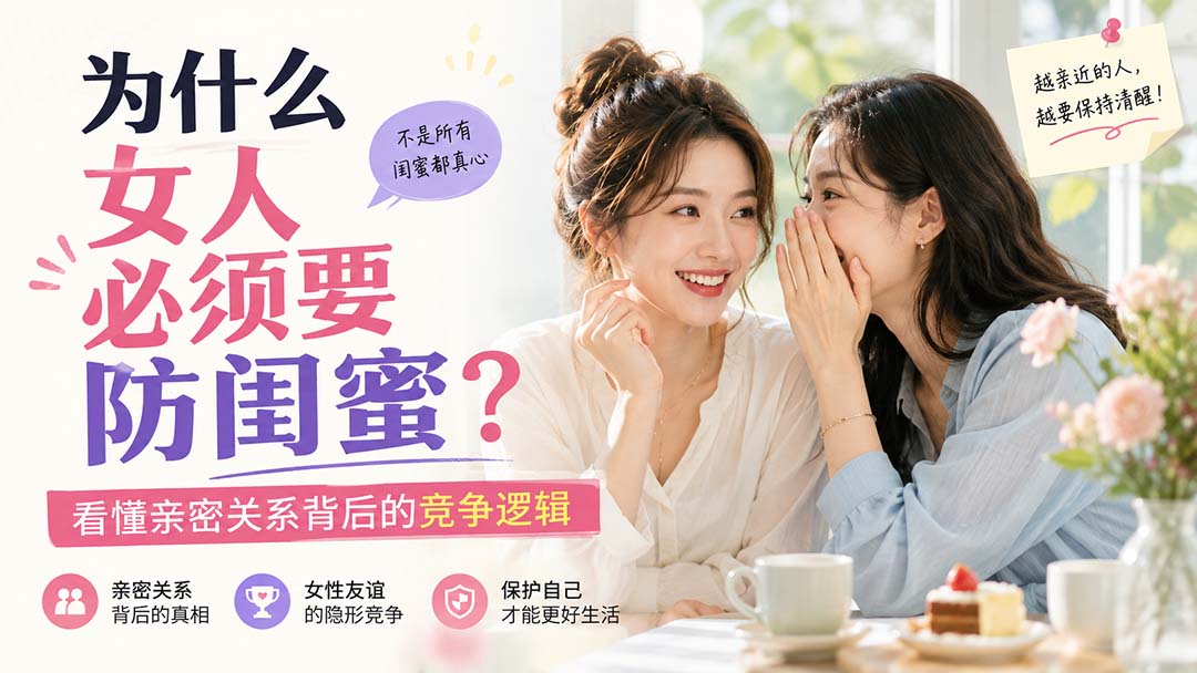 付费文章：为什么女人必须要防闺蜜？看懂亲密关系背后的竞争逻辑-2爱1学习资源网-伴学无忧