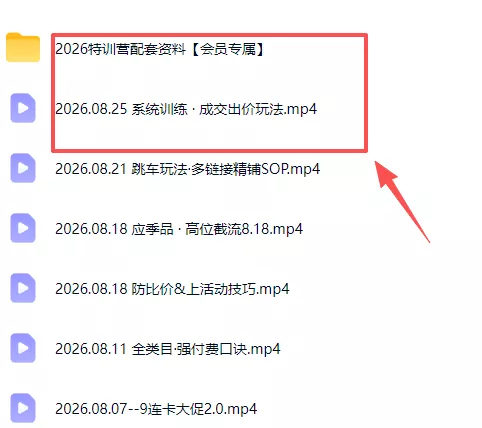 拼多多实战特训营(更新26年0827-2爱1学习资源网-伴学无忧