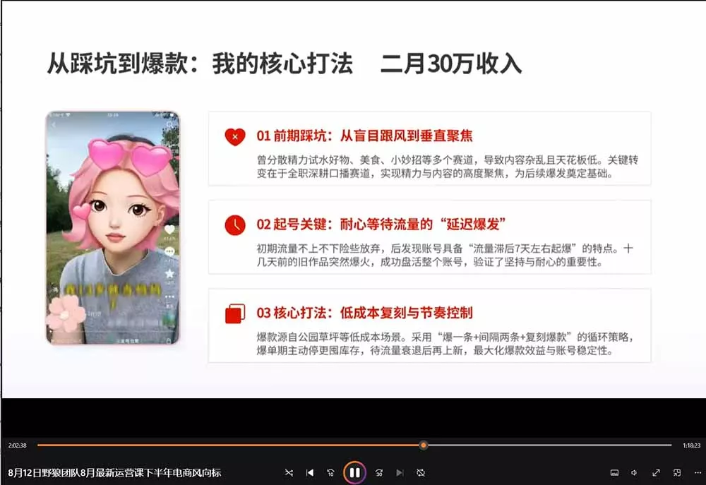 2026新版AI短视频带货实战课-更新9月：抖音+快手+视频号三大平台，系统掌握AI内容与电商运营玩法-2爱1学习资源网-伴学无忧