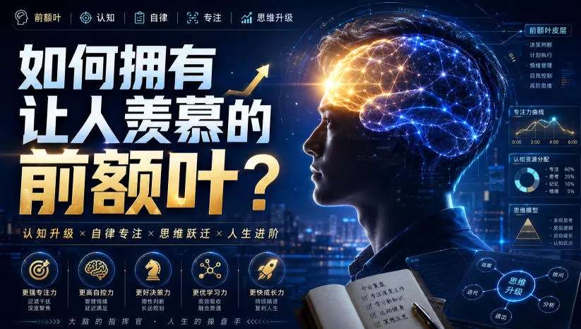 付费文：如何拥有让人羡慕的前额叶？-2爱1学习资源网-伴学无忧