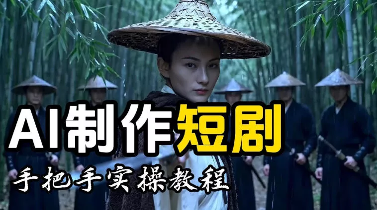 【保姆级手把手教程】AI短剧制作完整流程教学，从小白零基础到成片大神-2爱1学习资源网-伴学无忧