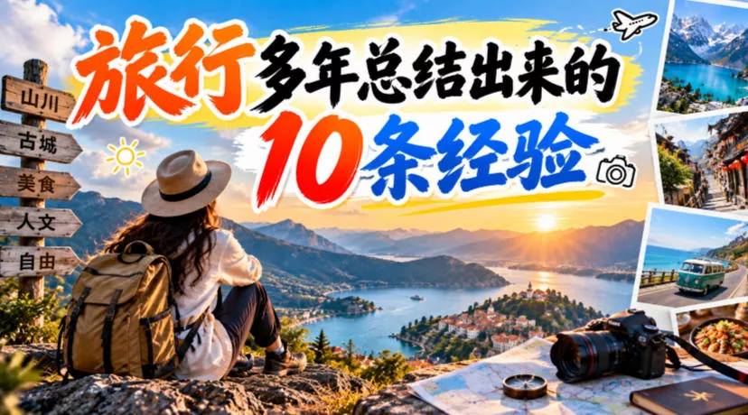 付费文章:旅行多年总结出来的10条经验-2爱1学习资源网-伴学无忧