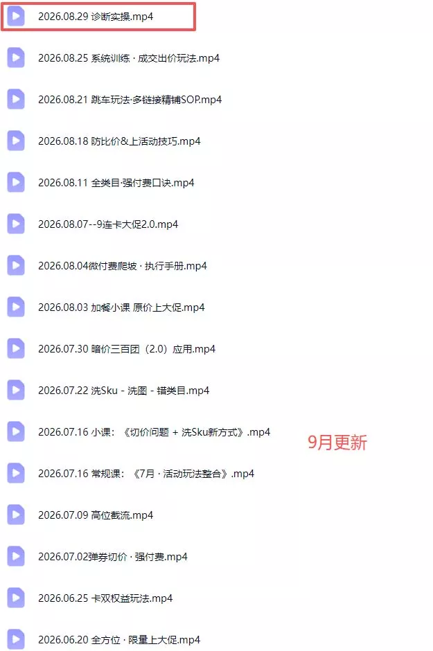 拼多多实战特训营(更新26年0831-2爱1学习资源网-伴学无忧