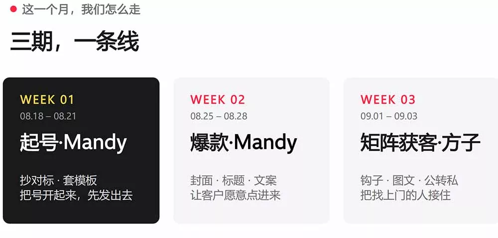 AI+小红书变现2026实战营-9月：Mandy起号爆款+方子矩阵获客，掌握封面文案、图文钩子与私域转化完整方法体系-2爱1学习资源网-伴学无忧