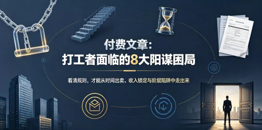 付费文章：打工者面临的8大阳谋困局-2爱1学习资源网-伴学无忧