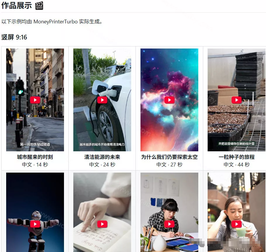 Github惊人132 k stars项目！AI自动生成短视频工具，根据主题或关键词自动生成视频-2爱1学习资源网-伴学无忧