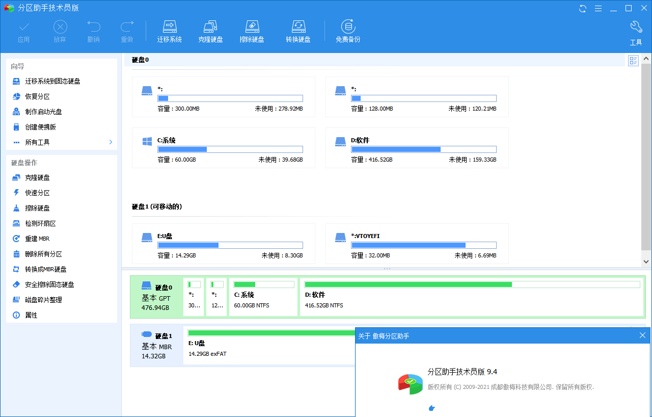 分区助手技术员v10.12.0特别版-2爱1学习资源网-伴学无忧