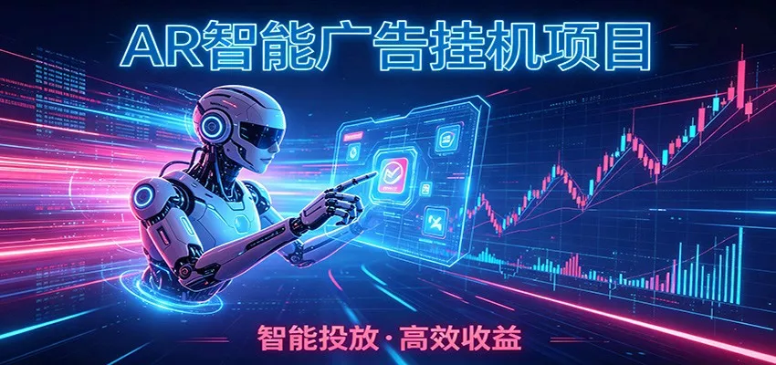 白天正常上班，电脑后台悄悄挂机，AI全程自动运行，广告挂机副业悄悄出圈-2爱1学习资源网-伴学无忧