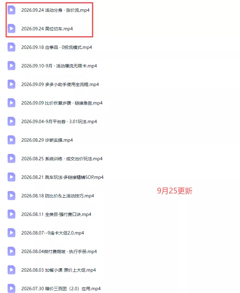 拼多多实战特训营(更新0926-2爱1学习资源网-伴学无忧