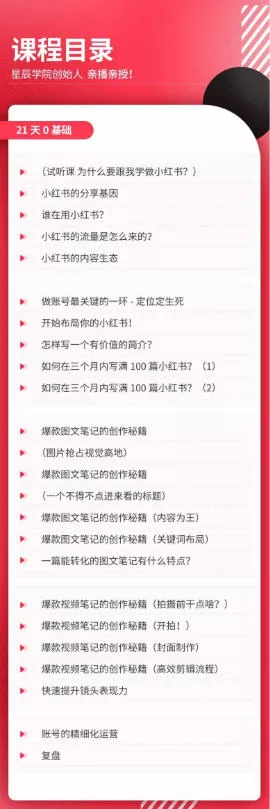 21天0基础小红书实操训练营|从账号搭建、流量逻辑到爆款笔记、垂直变现全突破 21天0基础小红书实操训练营|从账号搭建、流量逻辑到爆款笔记、垂直变现全突破