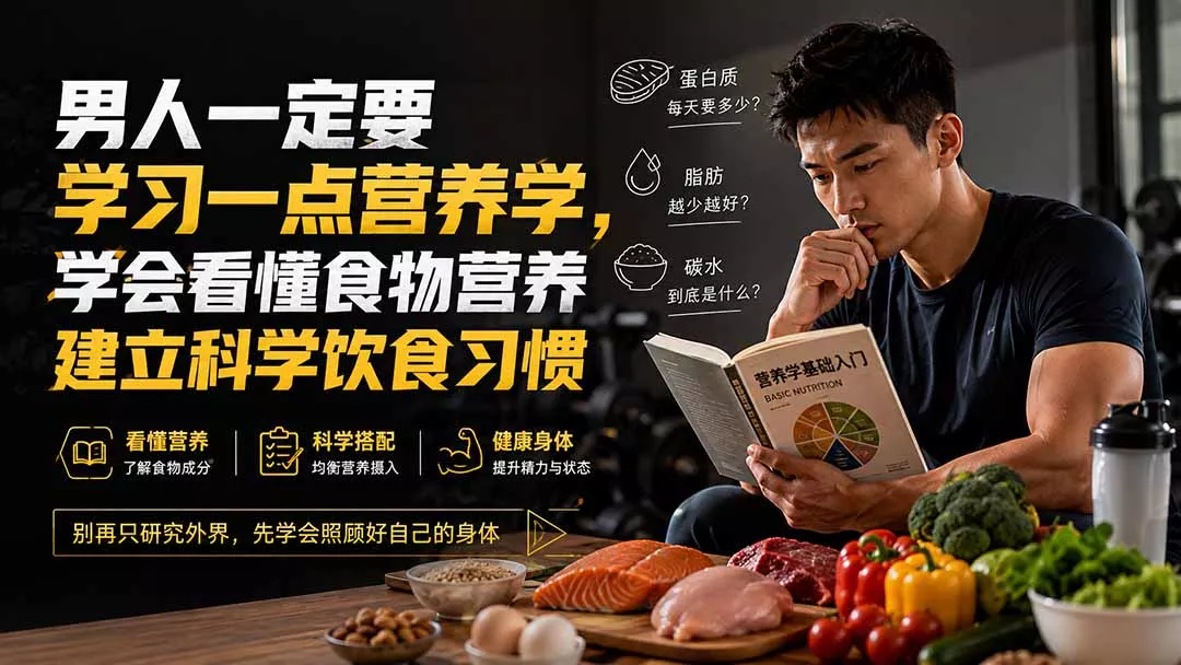 付费文章：男人一定要学习一点营养学，学会看懂食物营养建立科学饮食习惯-2爱1学习资源网-伴学无忧