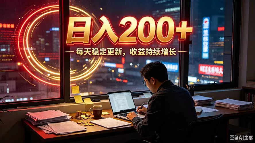 番茄达人变现新玩法，全自动运行 每日300+-2爱1学习资源网-伴学无忧