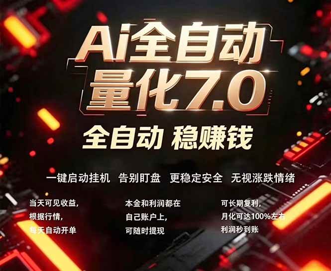 (19420期)EA黄金量化7.0 ,24小时全自动挣美金,小白轻松操作,日入1000+-2爱1学习资源网-伴学无忧