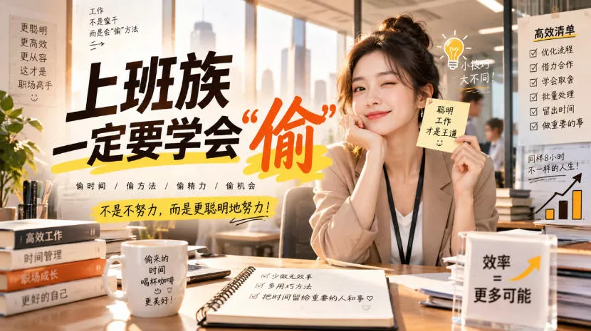 某社群精选付费文：上班族一定要学会“偷“-2爱1学习资源网-伴学无忧