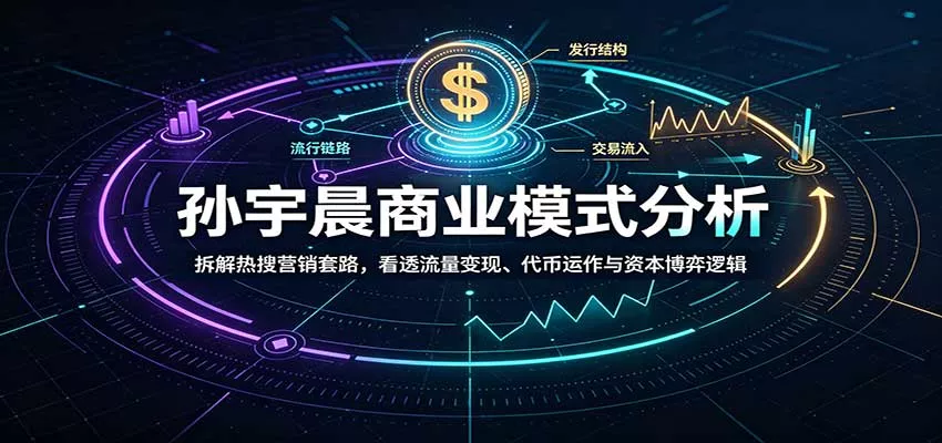 孙宇晨商业模式分析:拆解热搜营销套路,看透流量变现、代币运作与资本博弈逻辑-2爱1学习资源网-伴学无忧